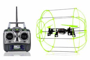 Квадрокоптер в защите skywalker